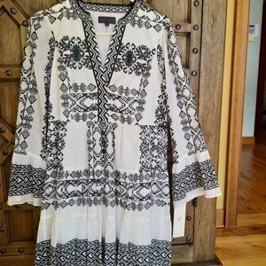 Hale Bob tiered dress